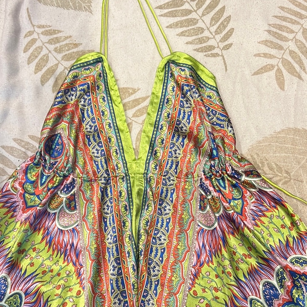 Satin dress beautiful, worn only once